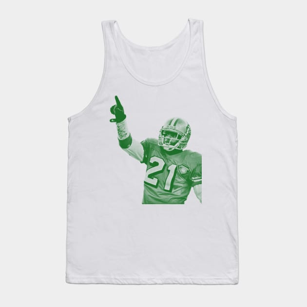 deion sanders - green solid style Tank Top by Loreatees